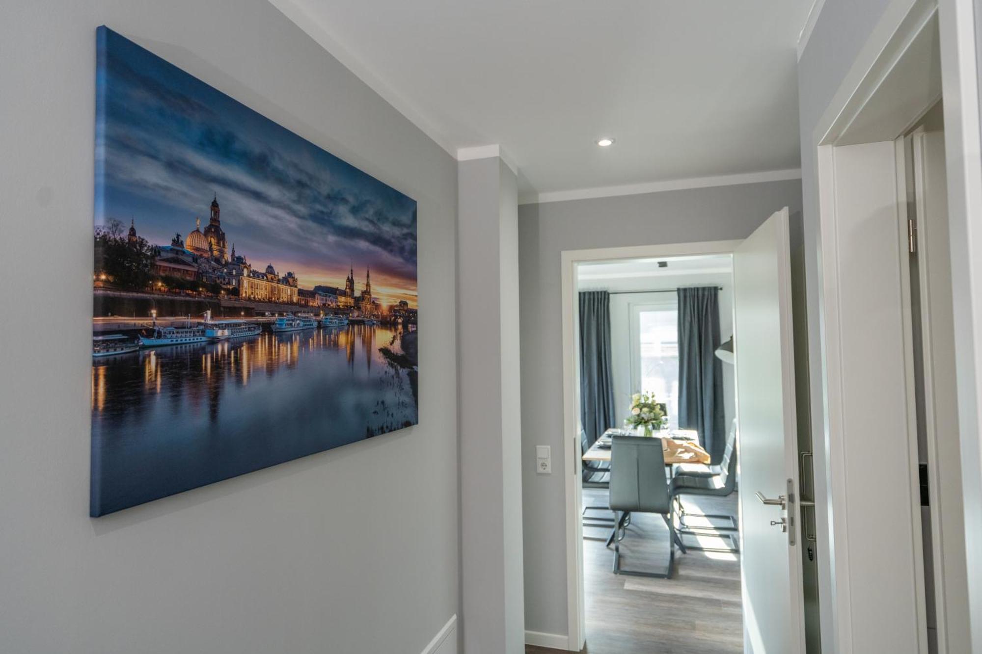 Cozy City Dream Apartment Mit Terrasse Und Parkplatz - 90M² Dresden Exteriör bild